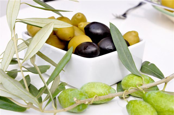 olive la Bella di Cerignola, schwarz, grün