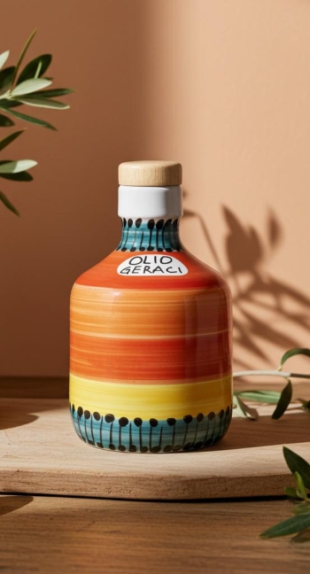 olio evo Nocellara in ceramica 250ml