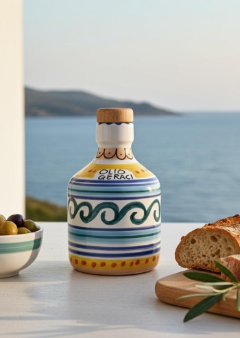 olio evo Nocellara in ceramica 250ml