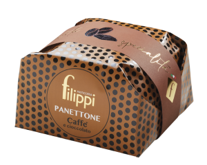 panettone caffè e cioccolato fondente 500g