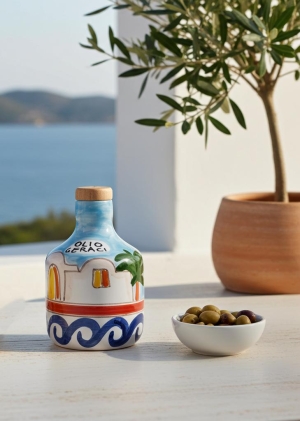 olio evo Nocellara in ceramica 250ml