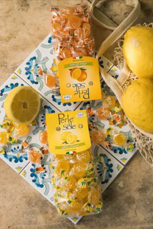 caramelle limone e arancia 200g