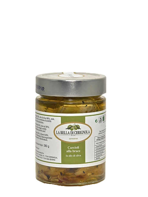 carciofi alle brace 314ml