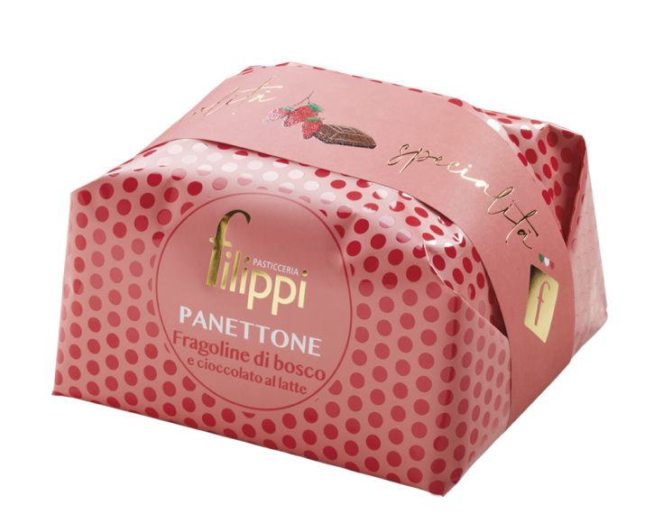 panettone fragoline e cioccolato latte 500g panettone fragoline e cioccolato latte 500g