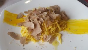 linguine con tartufo fresco